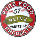 HEINZ ROUND TIN SIGN