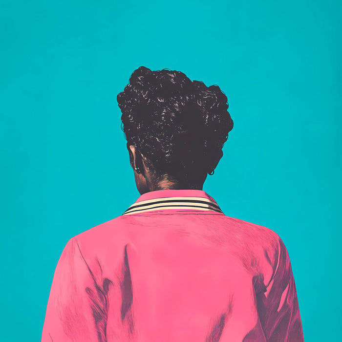 Hot Pink Jacket by Grace Popp on GIANT ART - figurative