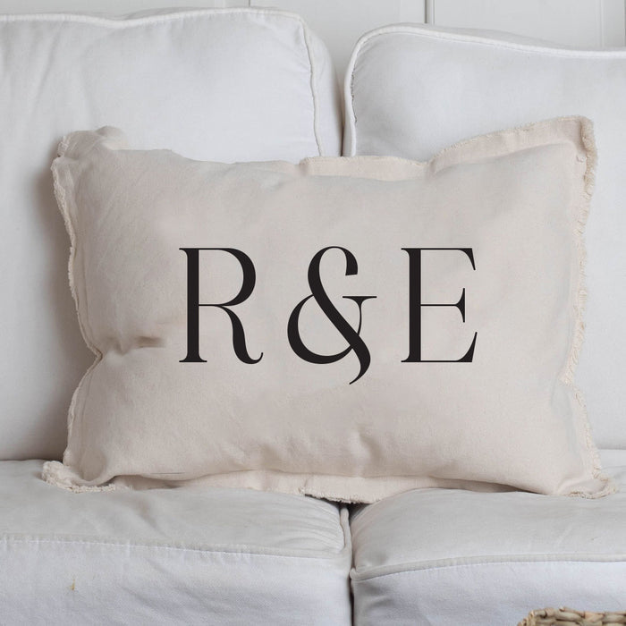 Initials Personalized Pillow