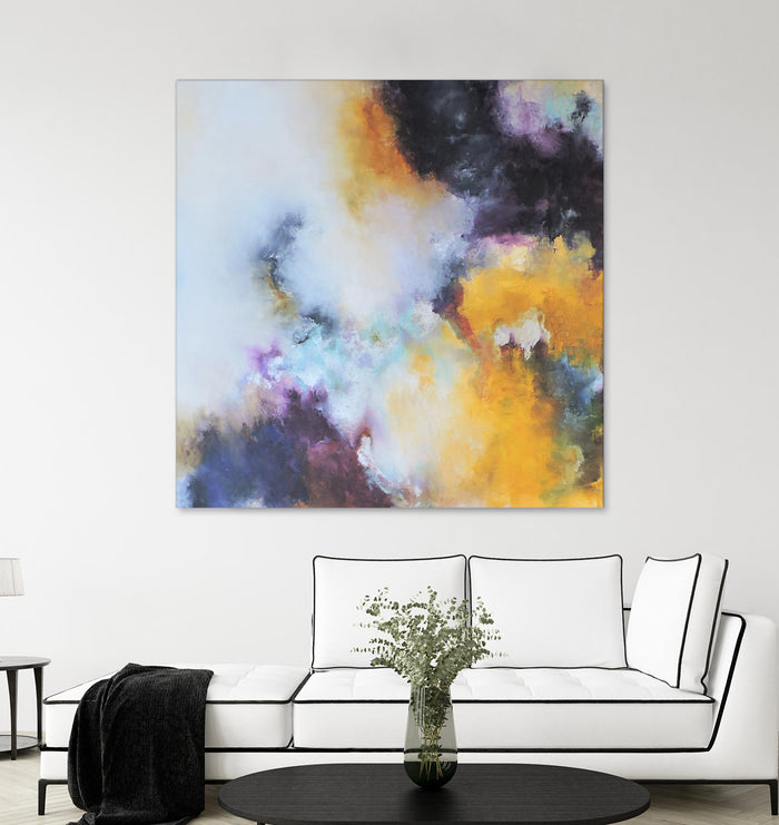 La Puerta del Cielo I by Leticia Herrera on GIANT ART - pink abstract