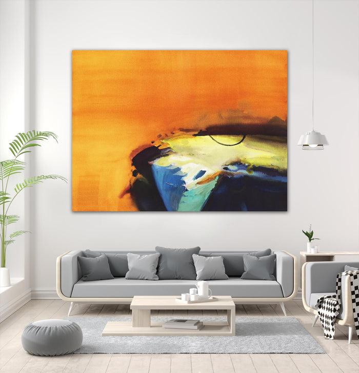 Light Intensity by Bianka Guna on GIANT ART - blue abstract