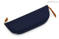 Lihit Lab Bloomin Zippered Pen Case - Navy