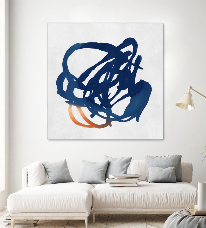 Luminous Orange II by PI Studio on GIANT ART - orange abstract abstract