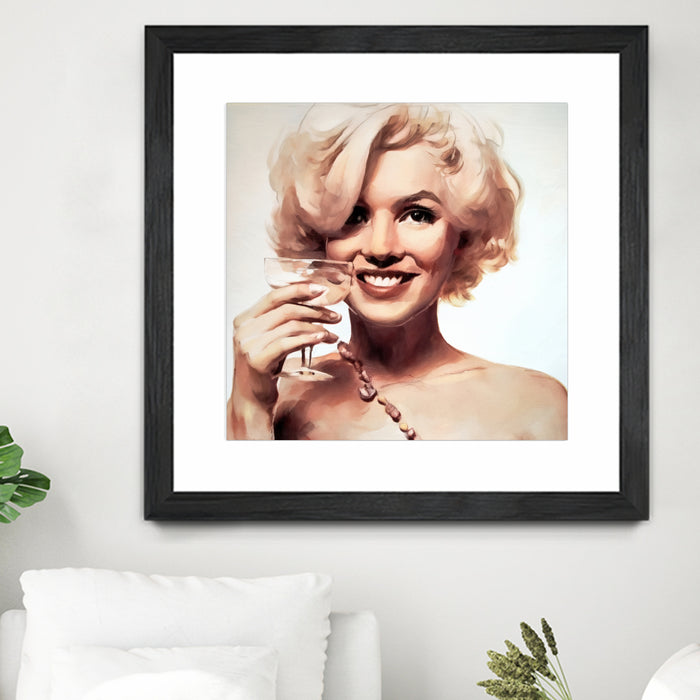 Matted and Framed Black / 30 x 30 inches