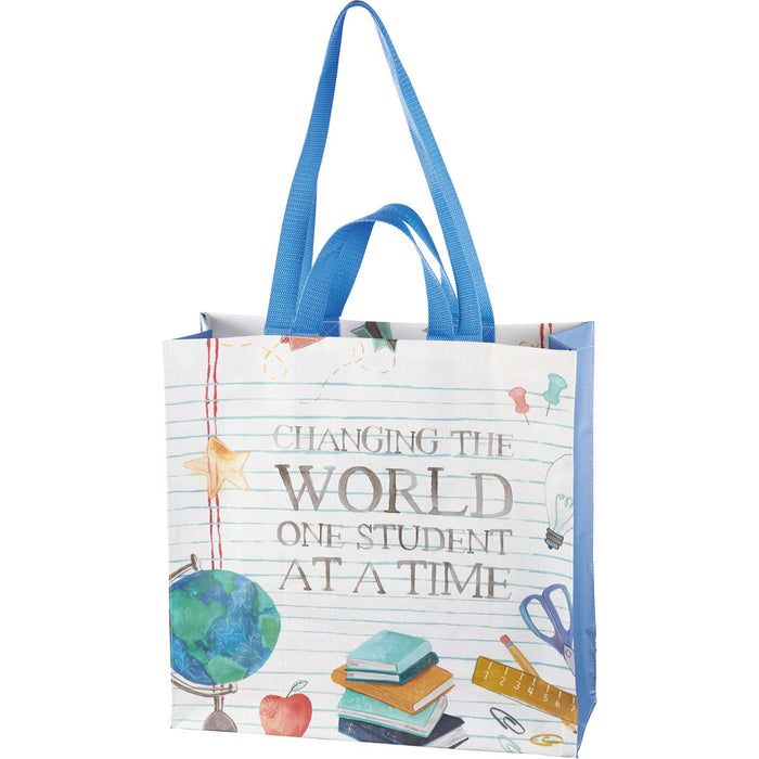 Market Tote - Changing The World One Student At A Time