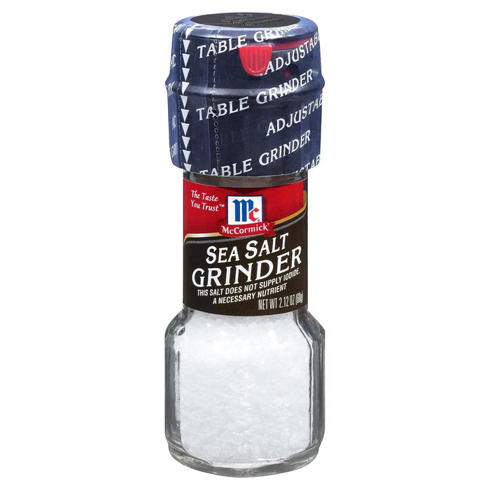 McCormick Grinder Sea Salt - 2.12 oz - 36 Pack