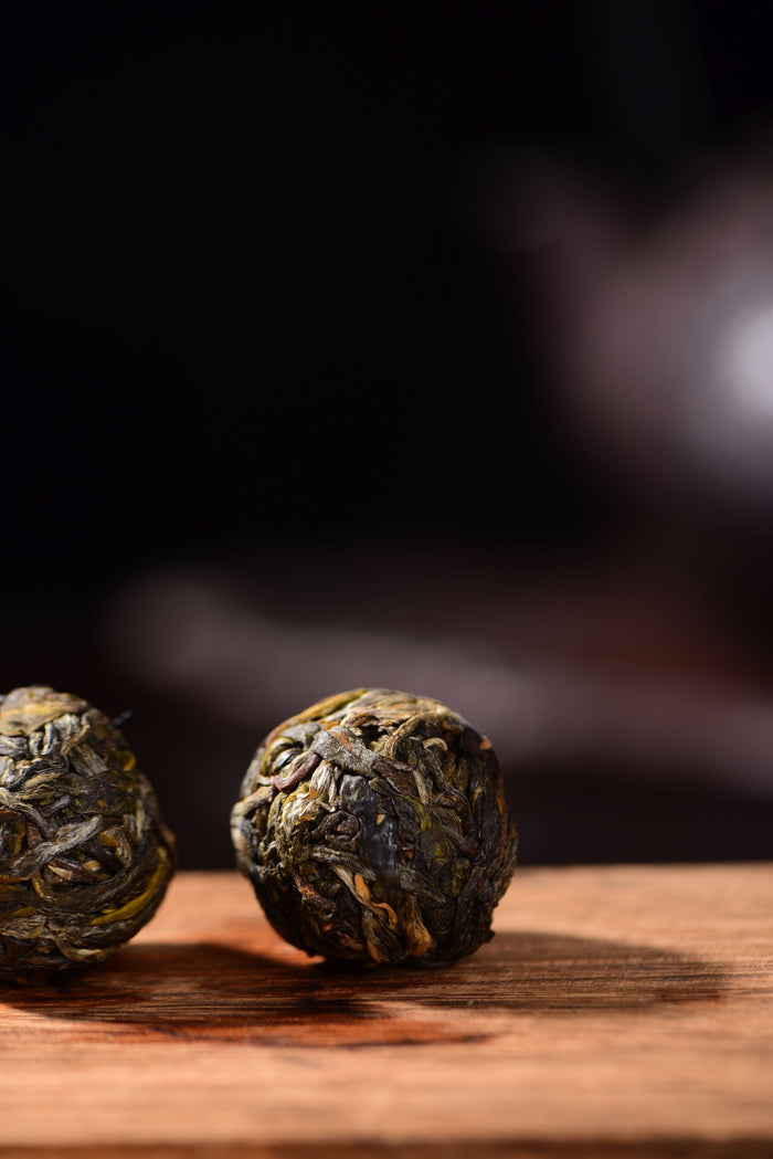 Mei Zi Qing Village Raw Pu-erh Tea Dragon Balls | Yunnan Sourcing Tea Shop