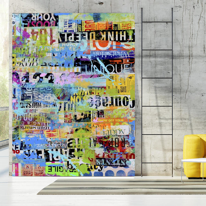 Metro Mix 33 II by Erin Ashley on GIANT ART - abstract