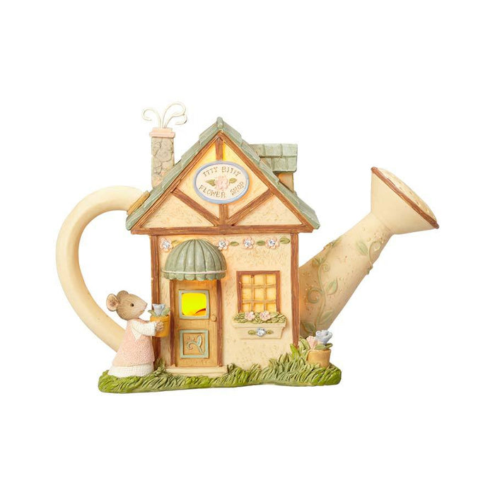 MOUSE WITH FLOWER SHOP