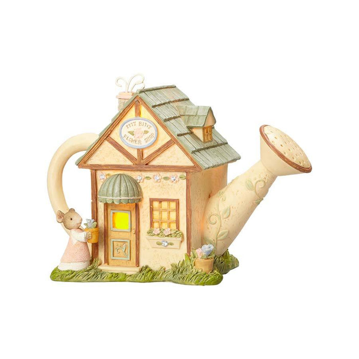 MOUSE WITH FLOWER SHOP