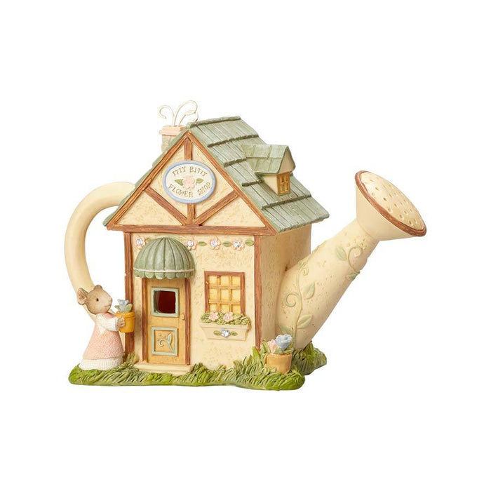 MOUSE WITH FLOWER SHOP