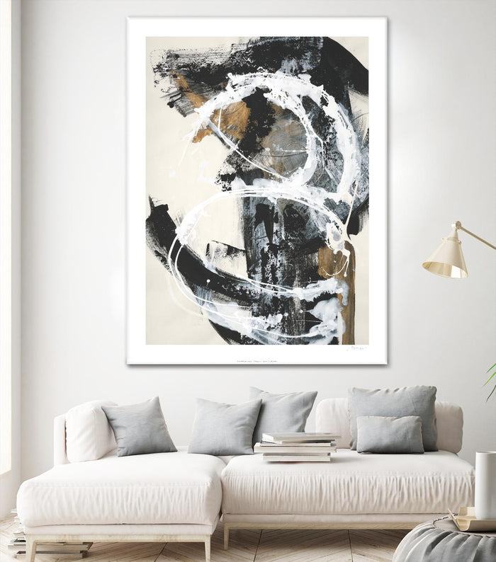 Nature's Winterland II by Joyce Combs on GIANT ART - white abstract abstract