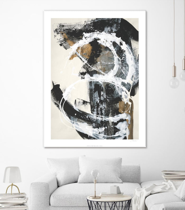 Nature's Winterland II by Joyce Combs on GIANT ART - white abstract abstract