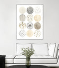 Neutral Pattern Play II by June Erica Vess on GIANT ART - brown abstract