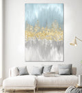 Neutral Wave Lenghts II by Eva Watts on GIANT ART - gold abstract