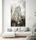 New York by THE Studio on GIANT ART - beige city scene