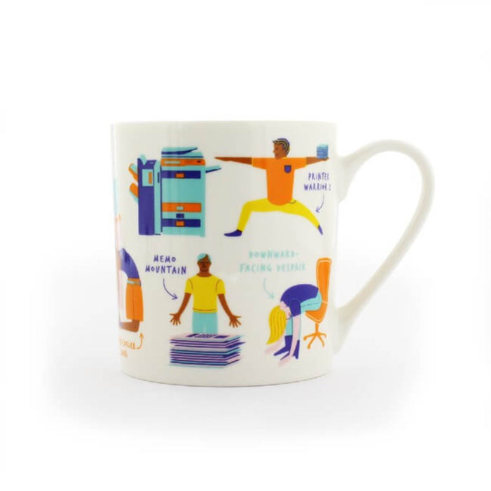 Office Yoga Mug