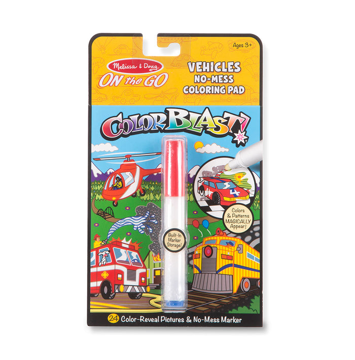 On-The-Go COLORBLAST VEHICLES by Melissa and Doug