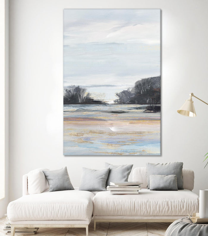 Organic Field I by Valeria Mravyan on GIANT ART - black landscape