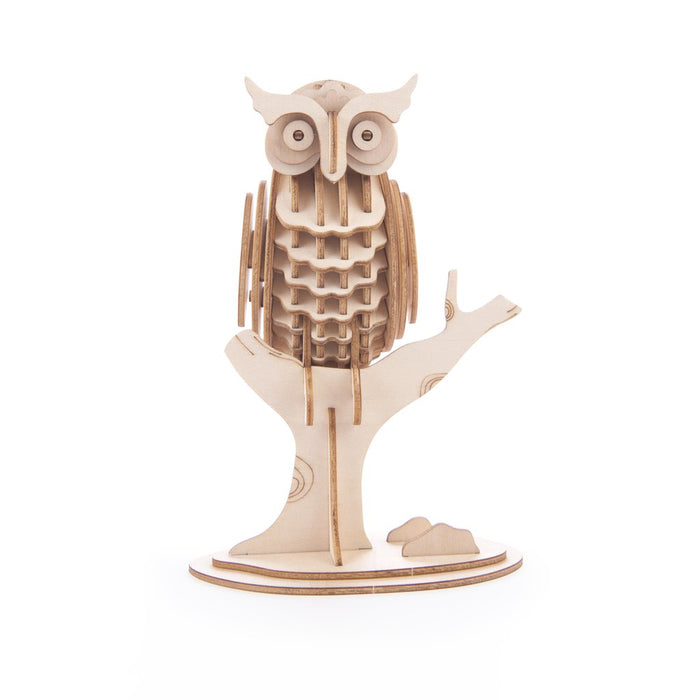 OWL 3D WODDEN PUZZLE