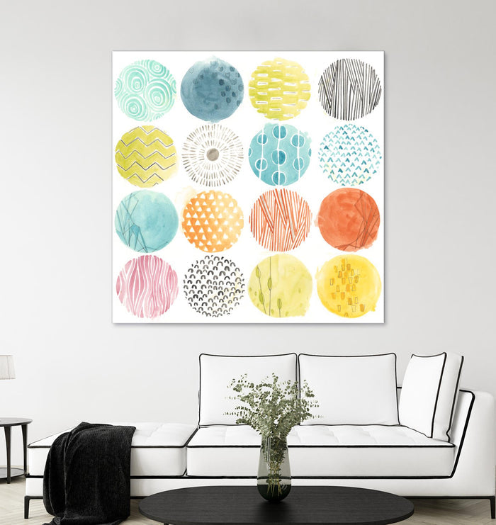 Pattern Pop I by June Erica Vess on GIANT ART - abstract
