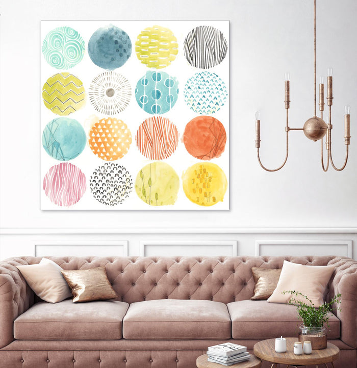Pattern Pop I by June Erica Vess on GIANT ART - abstract