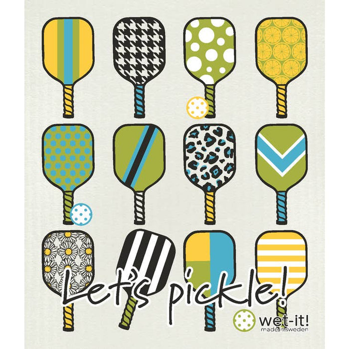 Pickle Paddle Fun - Swedish Dish Cloth