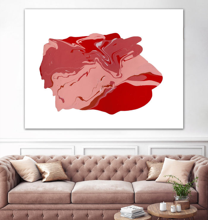 Pooling 8 by EJ Studio on GIANT ART - pink abstracts paint