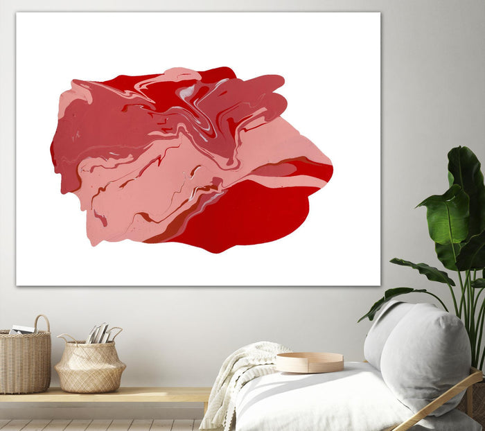 Pooling 8 by EJ Studio on GIANT ART - pink abstracts paint