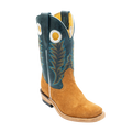 Red-Brown Roughtout w/Navy