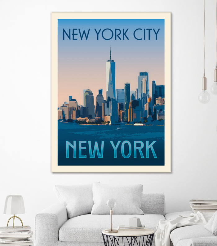 Retro Style Travel by Victoria Barnes on GIANT ART - landscape
