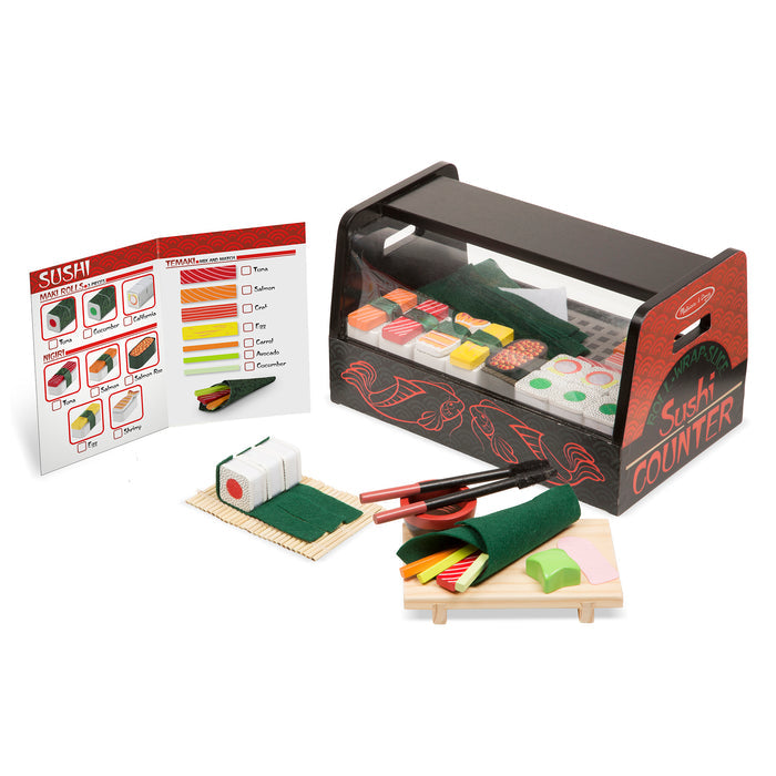 Roll, Wrap and Slice SUSHI COUNTER by Melissa and Doug