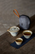 Rose Bush Travel Tea Set With Easy Gaiwan and Cups | Yunnan Sourcing Tea Shop