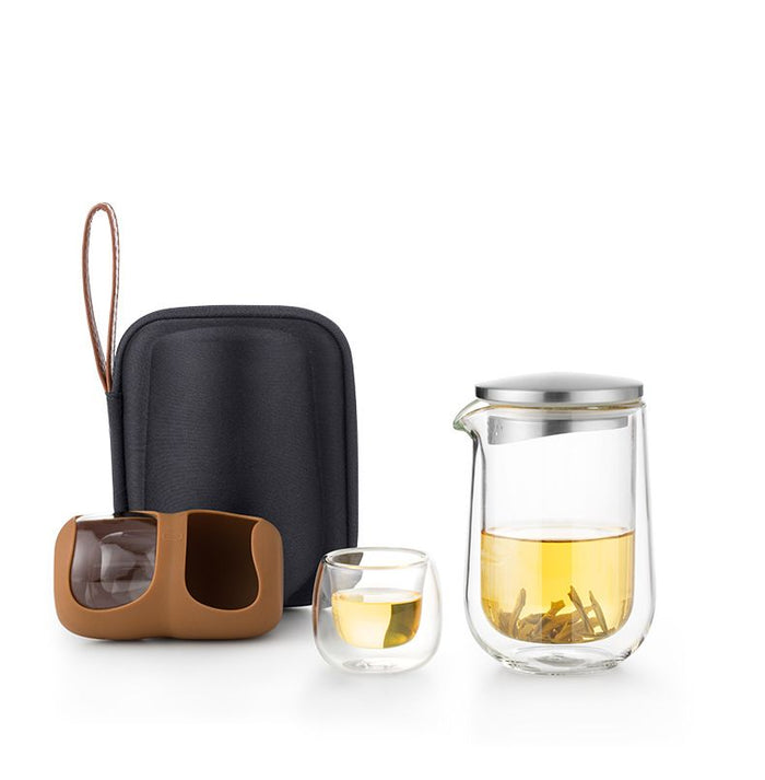 SAMA Portable Tea Brewer and Cup Set - L005 | Yunnan Sourcing Tea Shop