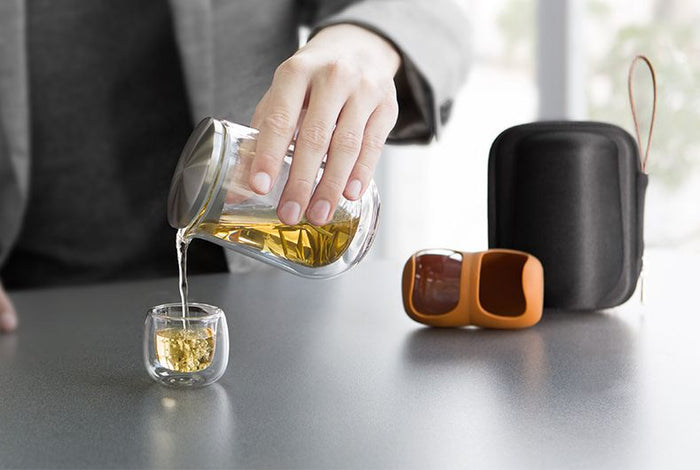 SAMA Portable Tea Brewer and Cup Set - L005 | Yunnan Sourcing Tea Shop