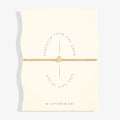 Share Happiness 'Stronger Than You Know, You Got This' Bracelet In Gold