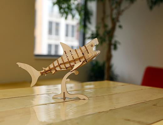 SHARK 3D WOODEN PUZZLE