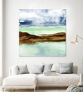 Shore I by Chris Paschke on GIANT ART - green sea scene