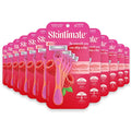 Skintimate Raspberry Rain Quattro Disposable Razors - 4 Ct - 12 Pack