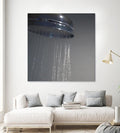 Spa Shower III by Keith Levit on GIANT ART - grey bathroom