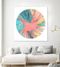Spin Art 28 by Kyle Goderwis on GIANT ART - pink abstract