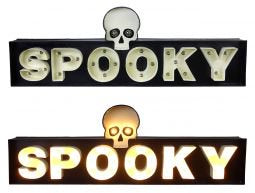 SPOOKY MARQUEE SIGN by BETHANY LOWE DESIGNS