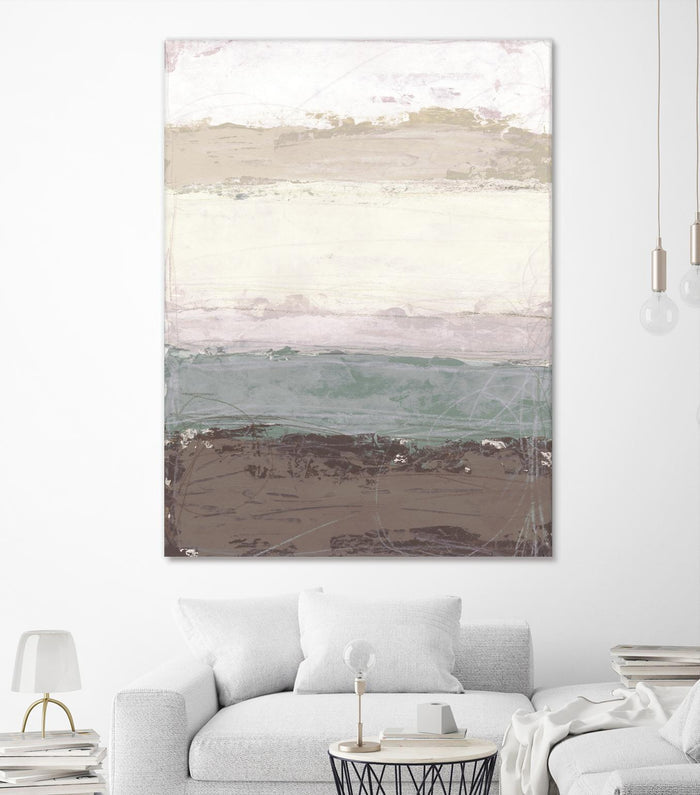 Strata Horizon I by June Erica Vess on GIANT ART - brown abstract