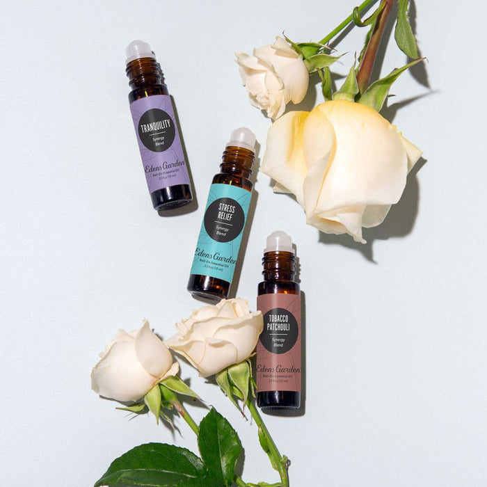 Stress Relief Essential Oil Roll-On- For Calming, Reducing Anxiety & Relaxation