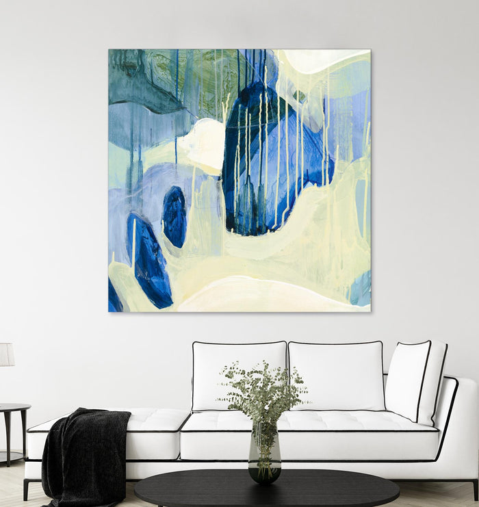Summer Shower 1 by Glenn Allen on GIANT ART - yellow abstract