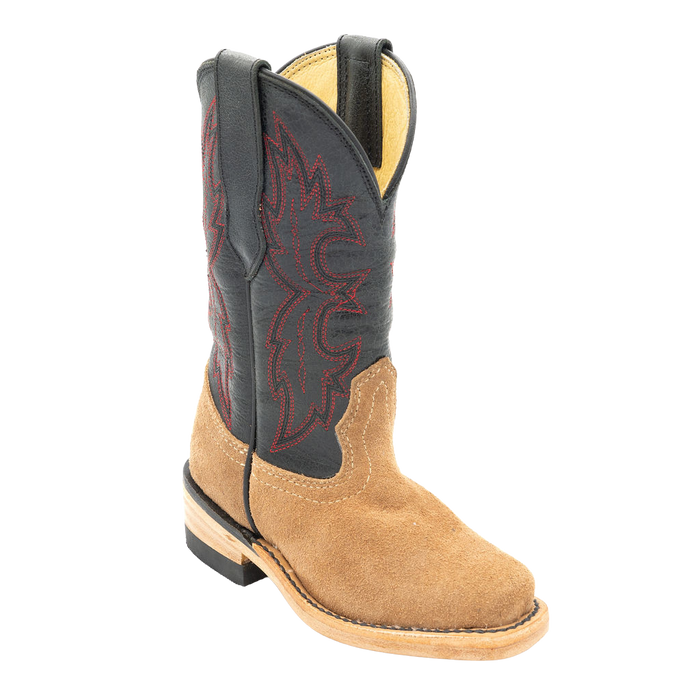 Tan Roughout w/Black