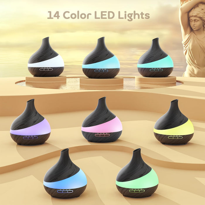 Teardrop 500ml Essential Oil Diffuser