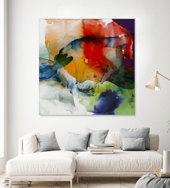 Vibrant Terrain I by Sisa Jasper on GIANT ART - abstract