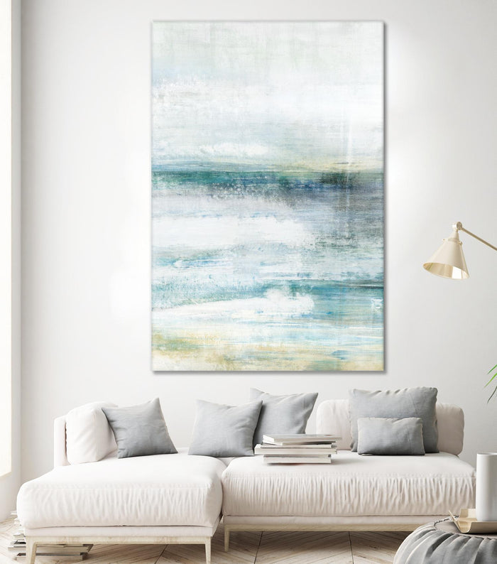 Waverly I by Isabelle Z on GIANT ART - green abstract