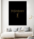 yves saint laurent by miguel angel romero franco on GIANT ART - black digital drawing